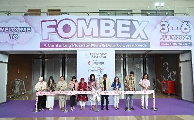 Pembukaan FOMBEX 2025 ICE BSD Tangerang, 3 Juli 2025.