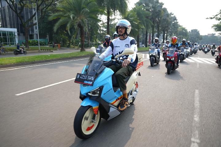 Riding Jakarta-BSD Bareng Duta Pakai Motor Dinas Maka Cavalry