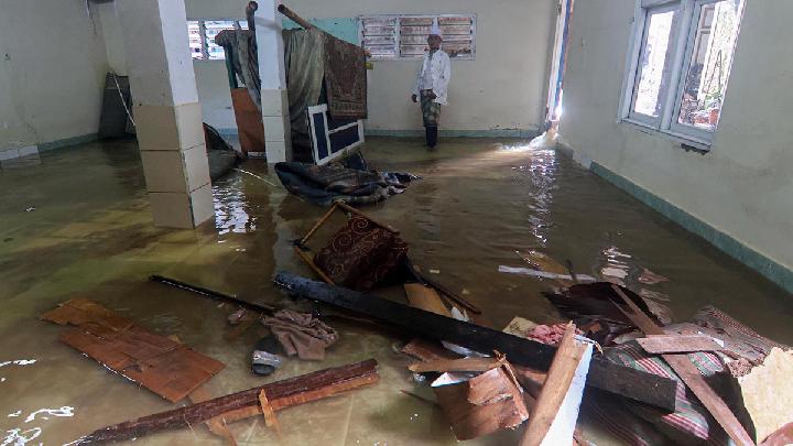 Banjir di Megamendung, Puncak, Kabupaten Bogor, Jawa Barat, 7 Juli 2025. Antara/Yulius Satria Wijaya