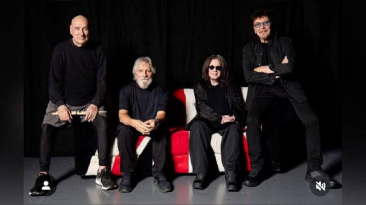 Personel grup musik Black Sabbath. Foto: Instagram.