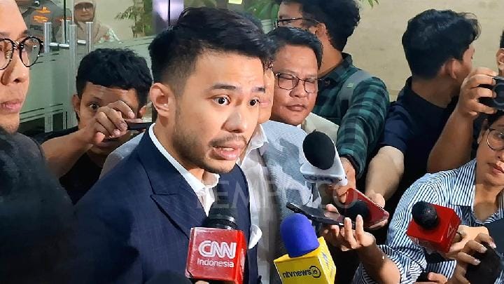 Pengacara Joko Widodo Yakup Hasibuan dalam gelar perkara khusus soal kasus ijazah Joko Widodo di Jakarta, 9 Juli 2025. Tempo/Hanin Marwah