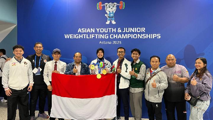 Today's Top 3 News: Indonesia Wins 3 Golds, 4 Silver Medals at the 2025 Asian Youth and Junior Weightlifting Championships