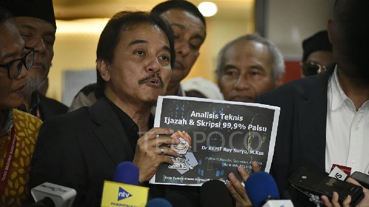 Roy Suryo Pleased as Democrats Get Entangled in Jokowi's Fake Diploma Scandal