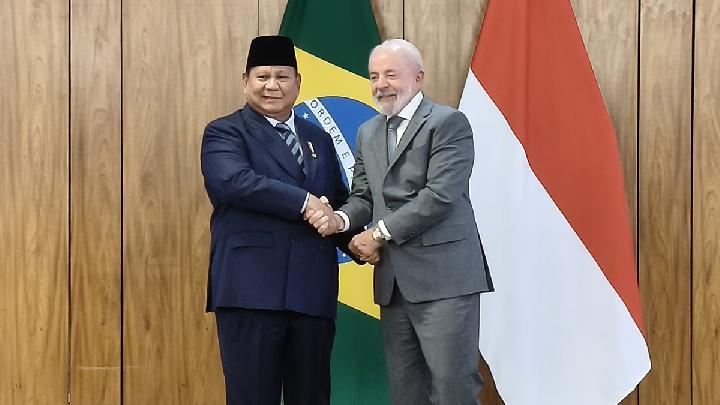 Prabowo Says Brazilian President Will Lead Businesspeople to Indonesia