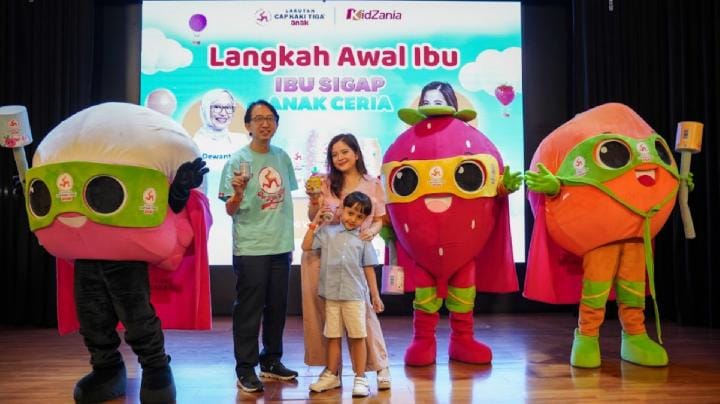 Cap Kaki Tiga Anak Rilis Kampanye Langkah Awal Ibu, Gandeng Tasya Kamila
