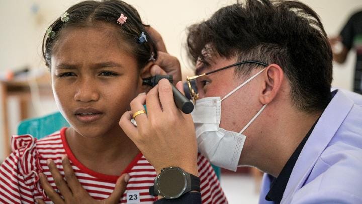 Siswa Sekolah Rakyat Jalani Pemeriksaan Kesehatan