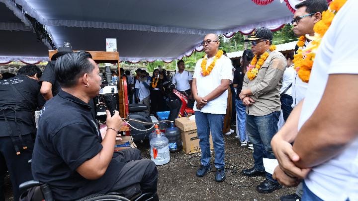 Pertamina mendukung usaha kopi Difel Cafe yang dikelola teman-teman disabilitas di Denpasar. Dok. Pertamina