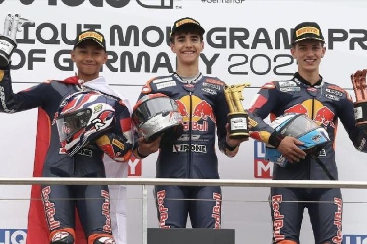 Kiandra Ramadhipa Tops MotoGP Rookies Cup Sachsenring Race 2