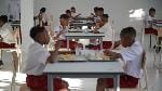 Students eat breakfast on the first day of operation of Sekolah Rakyat 19 Kupang at Sentra Efata in Naibonat, Kupang regency, East Nusa Tenggara, July 14, 2025. Antara/Fauzan