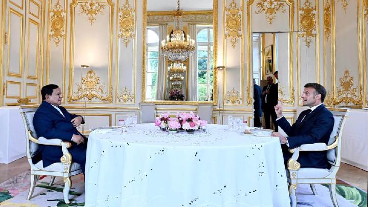 Macron Hosts Prabowo for Dinner After Bastille Day Ceremony