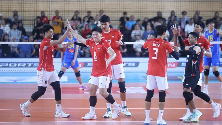 Indonesian Men's Volleyball Team Defeats Philippines 3-2 in SEA V League 2025