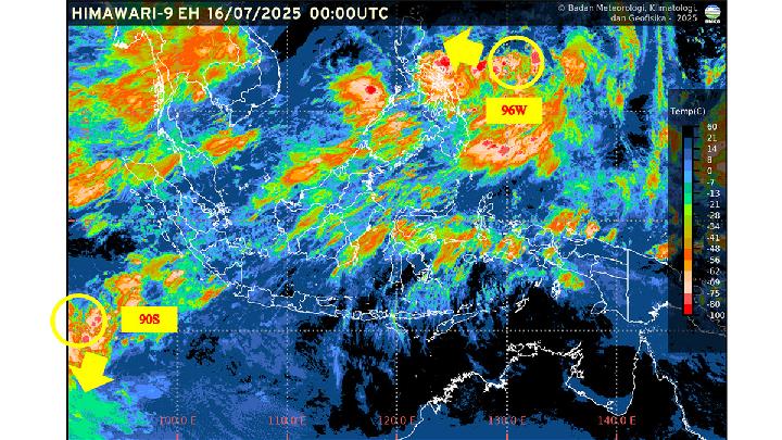 BMKG Warns of Extreme Weather: Heavy Rainfall, Strong Winds Expected Across Indonesia