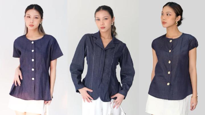 Koleksi Atasan Denim yang Nyaman dan Bergaya dari Tasy
