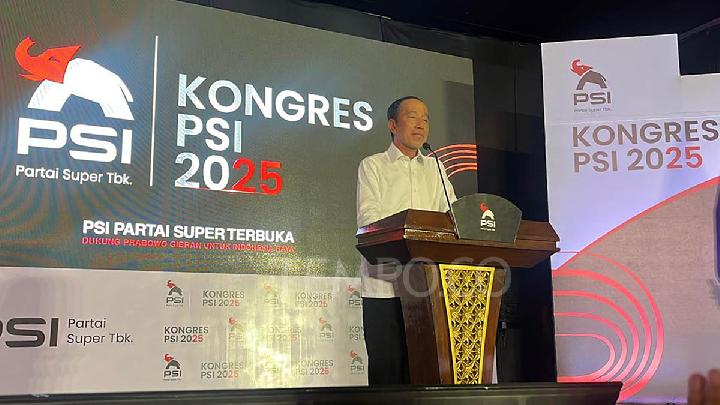 Jokowi Yakin PSI Jadi Partai Besar pada 2034