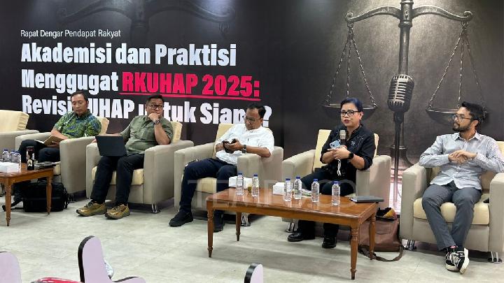 Alasan Koalisi Masyarakat Sipil Kritisi RUU KUHAP