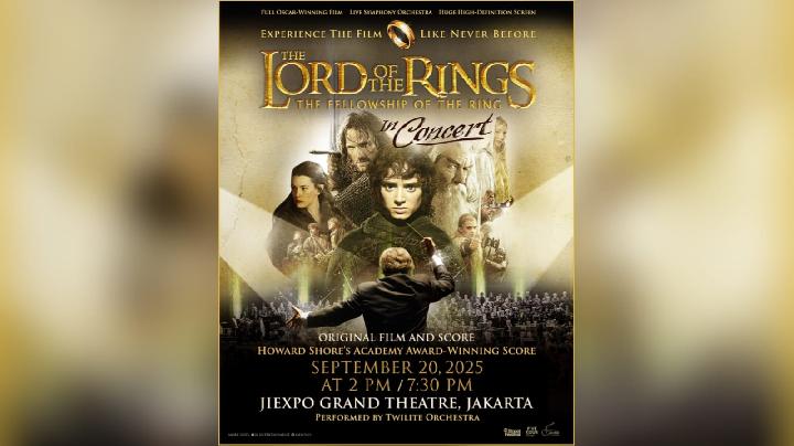 Pertunjukan The Lord of the Rings: The Fellowship of the Ring In Concert akan digelar di Jakarta pada 20 September 2025. Dok. Singapore Street Festival x 54 Entertainment