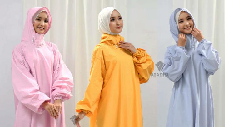 5 Pilihan Jas Hujan Wanita dari Asadtsu yang Nyaman, Stylish, dan Anti-bocor