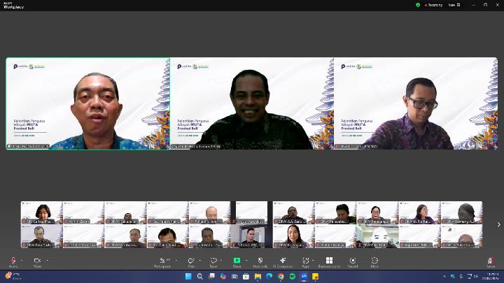 Pelantikan dan Webinar Vokasi Pelita Indonesia Bali
