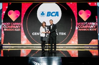 Di HR Asia Awards 2025, BCA pertahankan predikat Tempat Kerja Terbaik Asia dan raih penghargaan Most Caring Companies.