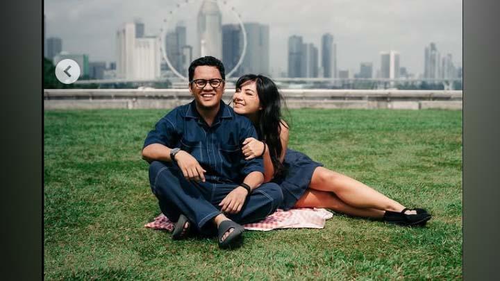 Pesan Cinta Tiara Pangestika untuk Arief Muhammad, Terima Kasih Selalu Ada 