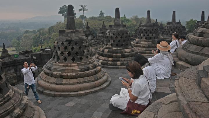 Kapasitas Wisatawan Naik Candi Borobudur akan Dibatasi pada Libur Nataru