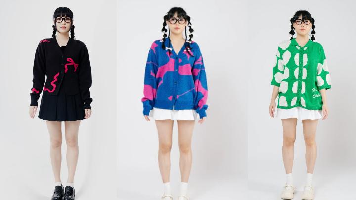 Koleksi Knitwear dan Cardigan Gurls Club yang Bikin Gaya Semakin On Point