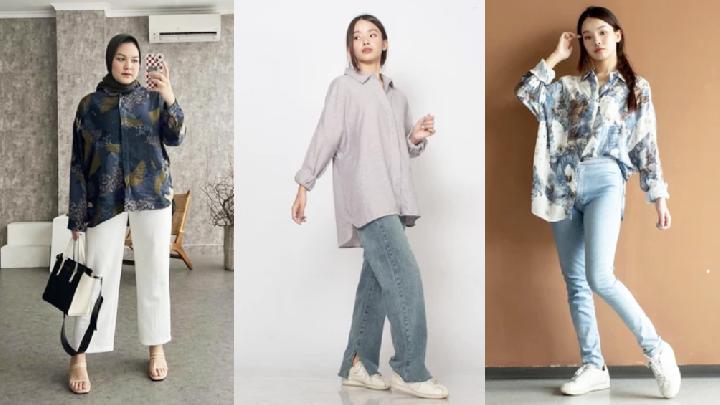 Pilihan Kemeja Nyaman dan Modis, Ini 5 Rekomendasi Oversized Shirt dari Ixora