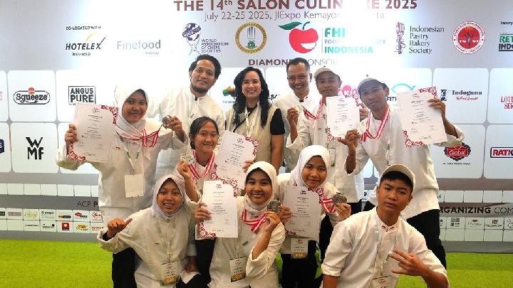 Siswa Disabilitas Raih 7 Perak di Ajang Tata Boga Internasional