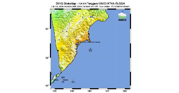 Tsunami Threat in Indonesian Waters After 8.6 Magnitude Earthquake in Russia