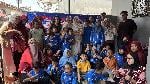 Peserta Persiapan Keberangkatan (PK) Lembaga Pengelola Dana Pendidikan (LPDP) Angkatan 255 bersama 18 Anak Berkebutuhan Khusus di acara 