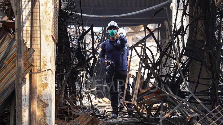 Serbaneka Kebakaran Pasar Taman Puring: Dugaan Korslet Listrik hingga Angka Kerugian