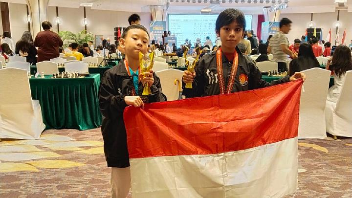 Indonesian Junior Chess Team Bags 7 Medals at 2025 Eastern Asia Youth Championship