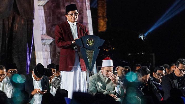 Gelar Doa Kebangsaan Lintas Agama, Menag: Tak Ada Negeri Seplural Indonesia