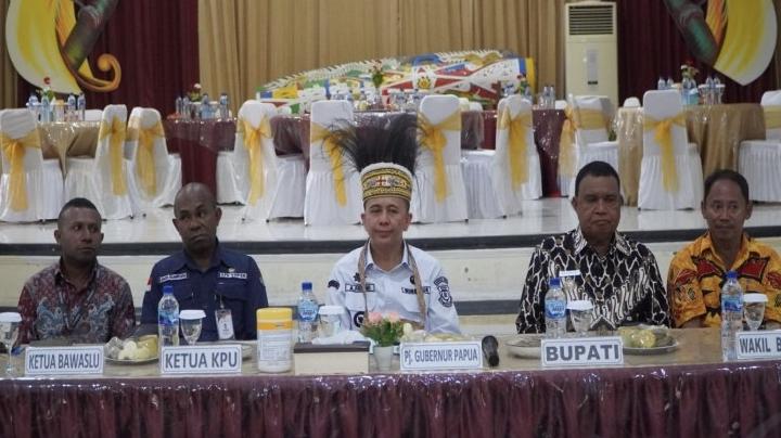 Agus Fatoni Apresiasi Kondusifitas Yapen Menjelang PSU Pilgub Papua
