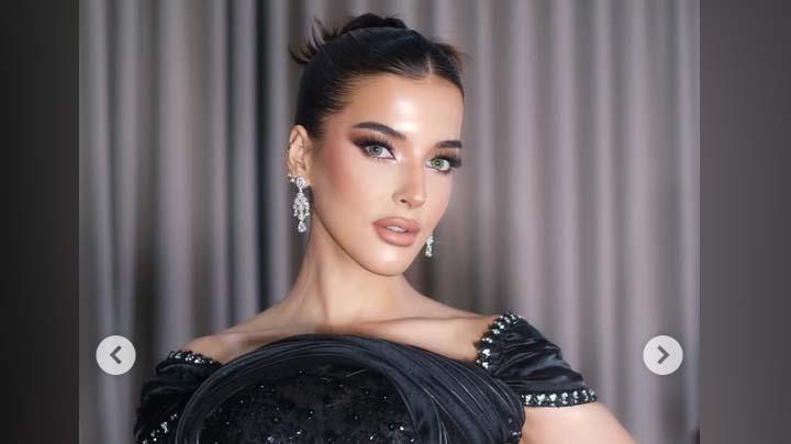 Makeup Glamor Tasya Farasya di Resepsi Luna Maya, Warganet: Mirip Kendall Jenner 