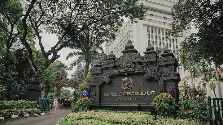 Hotel Borobudur di Jakarta. Shutterstock