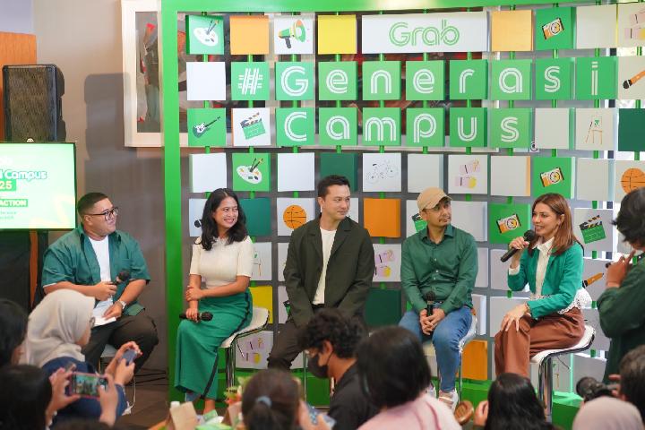 Grab Gelar Generasi Campus Roadshow 2025, Gandeng 3 Ikon Inspiratif
