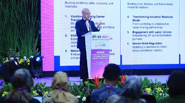 Sekjen Kemnaker Dorong SDM Unggul Jadi Kunci Transformasi Digital