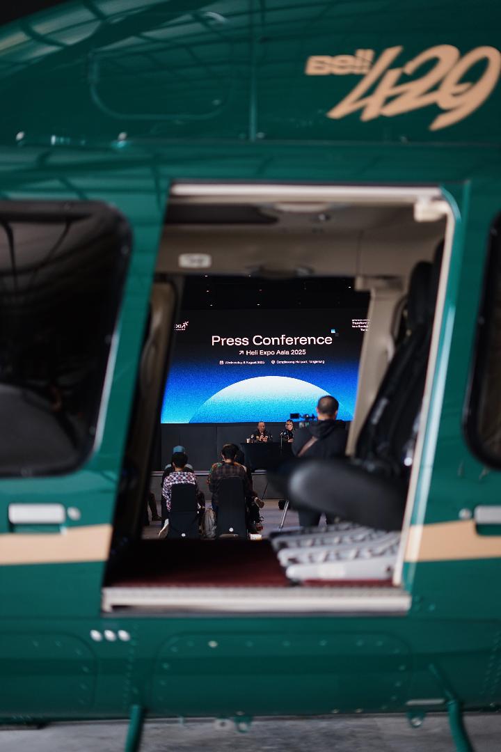 Penerbangan Helikopter Gratis di Heli Expo Asia2025