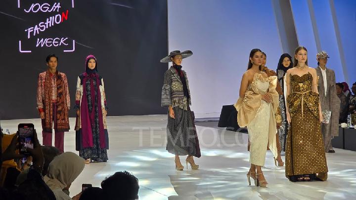 Gelaran Jogja Fashion Week (JFW) 2025 di Yogyakarta, 7 Agustus 2025. Tempo/Pribadi Wicaksono