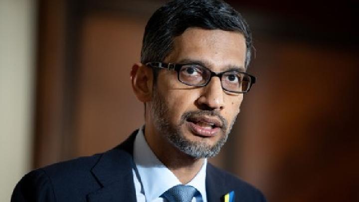 CEO Google and Alphabet Sundar Pichai. Shutterstock