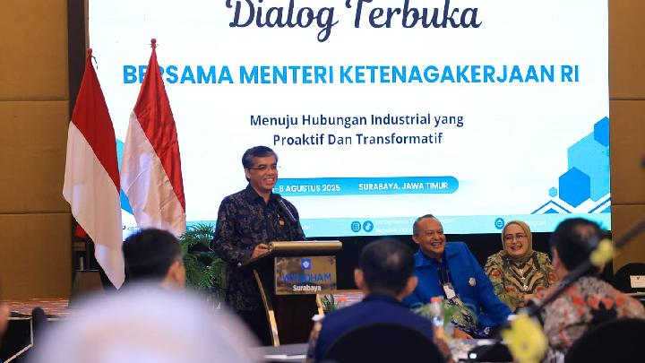 Menaker Yassierli Dorong Budaya Kerja Transformatif Lewat Hubungan Industrial