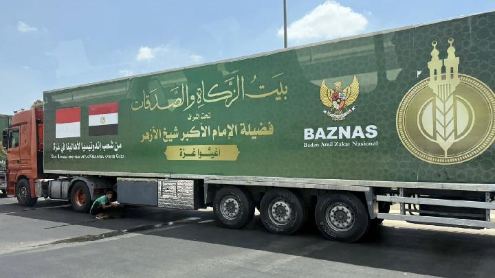 Baznas Kirim Bantuan Pangan untuk Warga Palestina