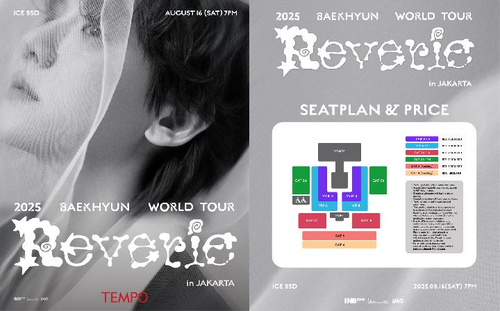 Nantikan Penampilan Tur Dunia Baekhyun EXO di Jakarta