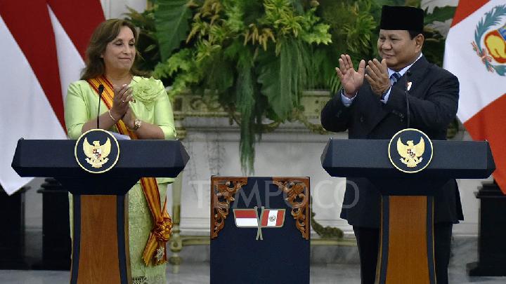 Prabowo Hosts Peruvian President with a Feast of Snapper Curry and Balinese Chicken Salad