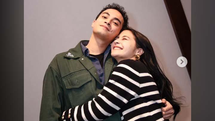 Pasangan selebriti Omara Esteghlal dan Prilly Latuconsina/Foto: Instagram/Prilly Latuconsina