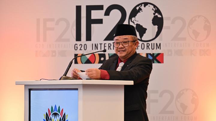 Abdul Mu'ti Bicara Soal Peran Pendidikan untuk Toleransi di G20 Interfaith Forum 2025