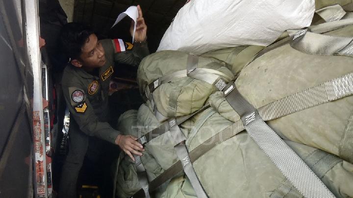Indonesia Kirim 800 Ton Bantuan Kemanusiaan ke Gaza dengan Metode Airdrop