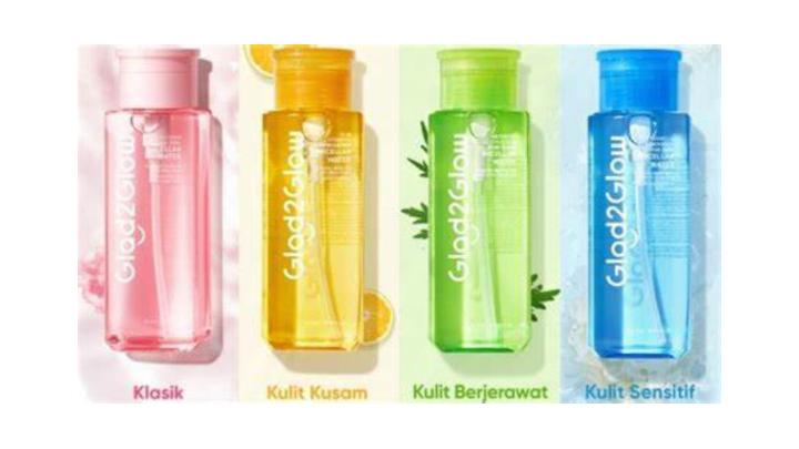 4 Macam Micellar Water Glad2Glow, Sesuai Kebutuhan Kulitmu
