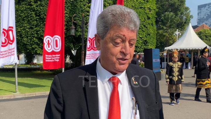 Palestinian Ambassador Attends Indonesia's 80th Independence Day Celebration